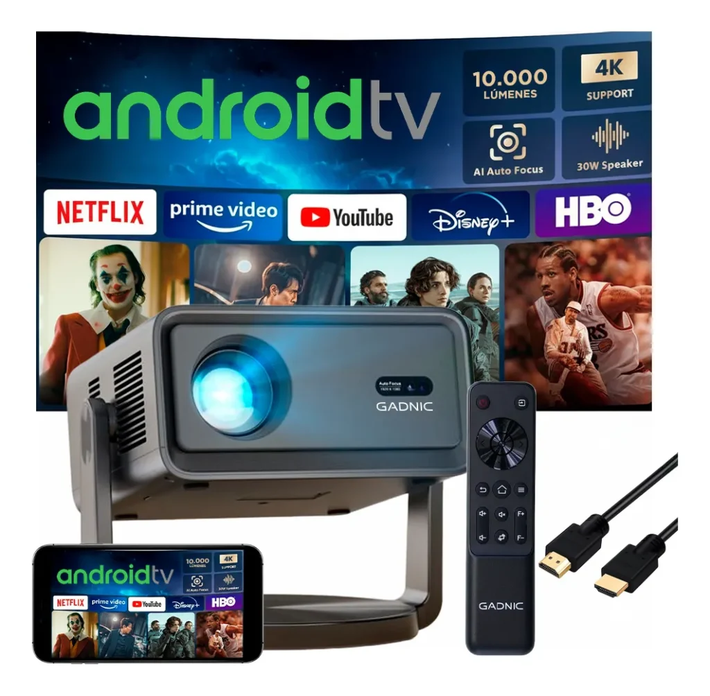 Reseña Proyector Gadnic PROJ330W una experiencia mucho más seria que los mini proyectores virales